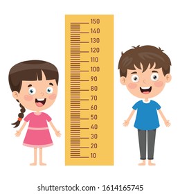 Height Measure For Little Children