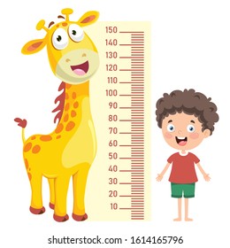 Height Measure For Little Children