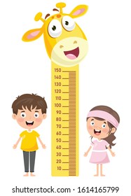 Height Measure For Little Children