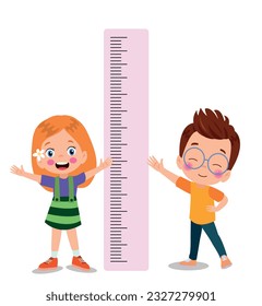 Height Measure For Little Children