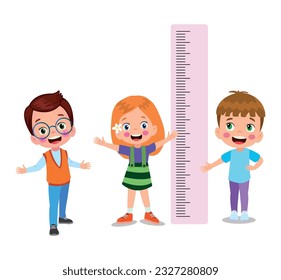 Height Measure For Little Children