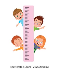 Height Measure For Little Children