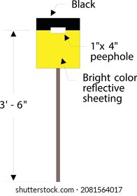 Height-of-Eye Paddle, Procedure suggested for “Lost” Vehicles in Horizontal Curves