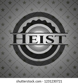 Heist realistic black emblem