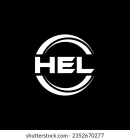 HEL Logo Design, Inspiration for a Unique Identity. Modern Elegance and Creative Design. Watermark Your Success with the Striking this Logo.