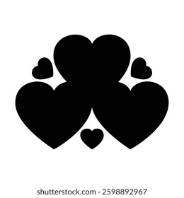 Held by a Heartbeat Silhouette Design.