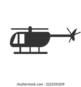 helecopter icon. aviation vector ilustration.