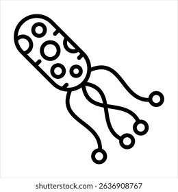 Helicobacter Pylori icon Stomach Bacteria and Infection