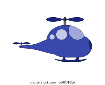 Helicopter cartoon toy