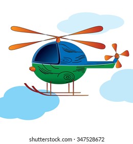 Helicopter childhood