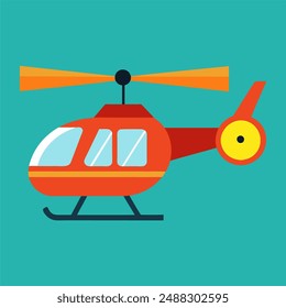 Helicopter colouring vector file, featuring detailed design for creative projects. Perfect for digital and print applications.