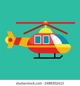 Helicopter colouring vector file, featuring detailed design for creative projects. Perfect for digital and print applications.