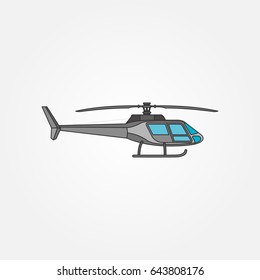Helicopter Design Vector