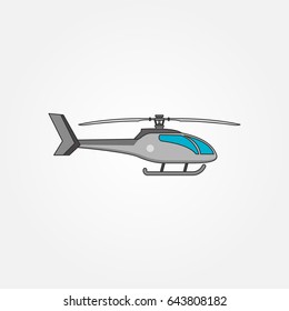 Helicopter Design Vector