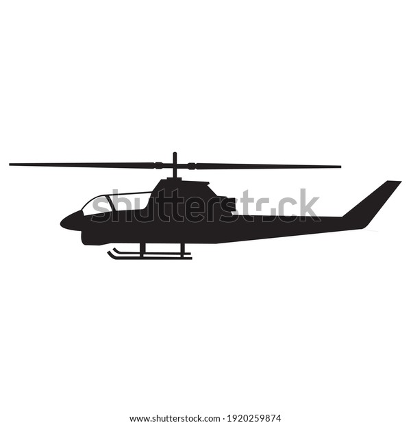 Helicopter Detailed Silhouette Vector Eps 10 Stock Vector (Royalty Free ...