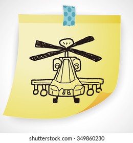 Helicopter doodle