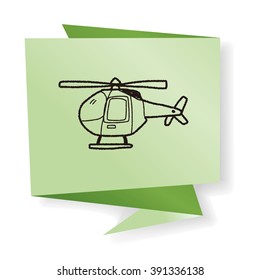 Helicopter doodle