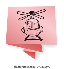 Helicopter doodle