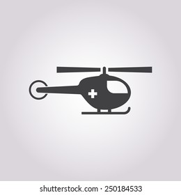 Helicopter icon.