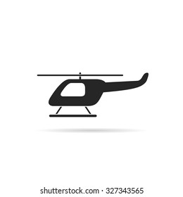 Helicopter icon.