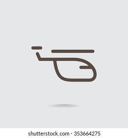Helicopter icon