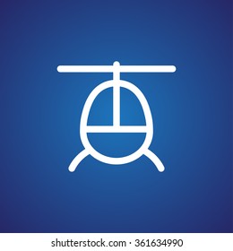 Helicopter icon