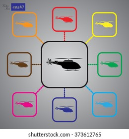 Helicopter icon