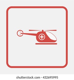 Helicopter Icon.