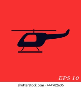 Helicopter icon.