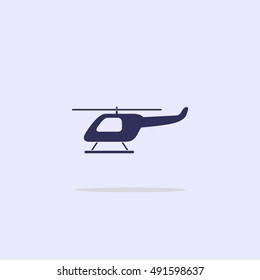 Helicopter icon.
