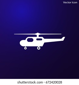 helicopter icon.