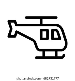 Helicopter icon
