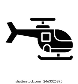 Helicopter Icon Design For Personal And Commercial Use