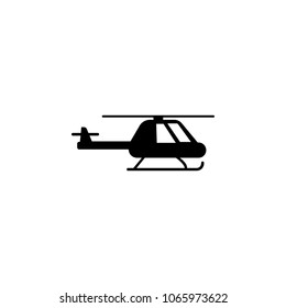 helicopter icon. Element of simple icon for websites, web design, mobile app, info graphics. Signs and symbols collection icon for design and development on white background