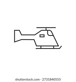 Helikoptersymbol, Illustrationselement-Design