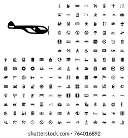 Helicopter icon illustration isolated vector sign symbol. airport icons set for web and mobile.