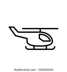 helicopter icon, Logistics and Machines icons vector EPS 10