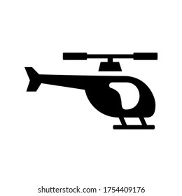 helicopter  icon or logo isolated sign symbol vector illustration - high quality black style vector icons
