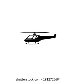 helicopter icon or logo isolated sign symbol vector illustration - high quality black style vector icons