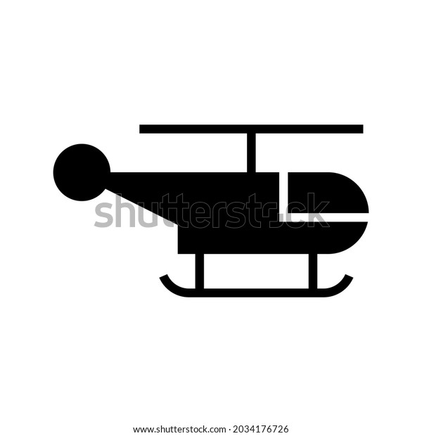 helicopter icon or\
logo isolated sign symbol vector illustration - high quality black\
style vector\
icons\
