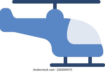 Helicopter icon, logo or symbol