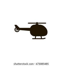 helicopter icon. sign design