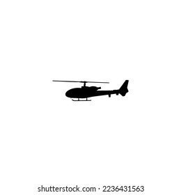 Helicopter icon. Simple style helicopter travel agency big sale poster background symbol. Helicopter brand logo design element. Helicopter t-shirt printing. vector for sticker.