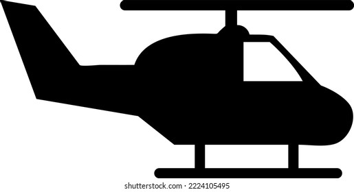 Helicopter icon trendy design template on white background..eps