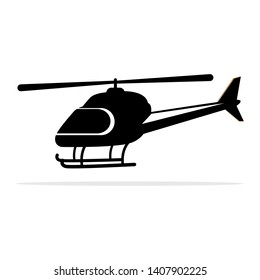 helicopter icon. Vector concept illustration for design.