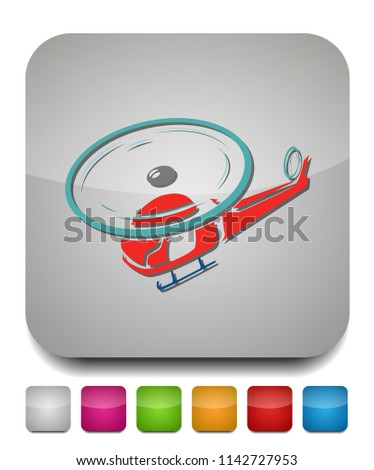 helicopter icon, vector copter, helicopter airline transportation