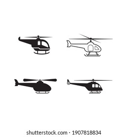 Helicopter icon vector design illustration.