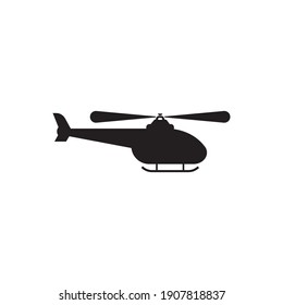 Helicopter icon vector design illustration.