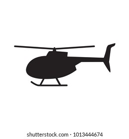 helicopter icon- vector illustration
