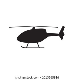 helicopter icon- vector illustration